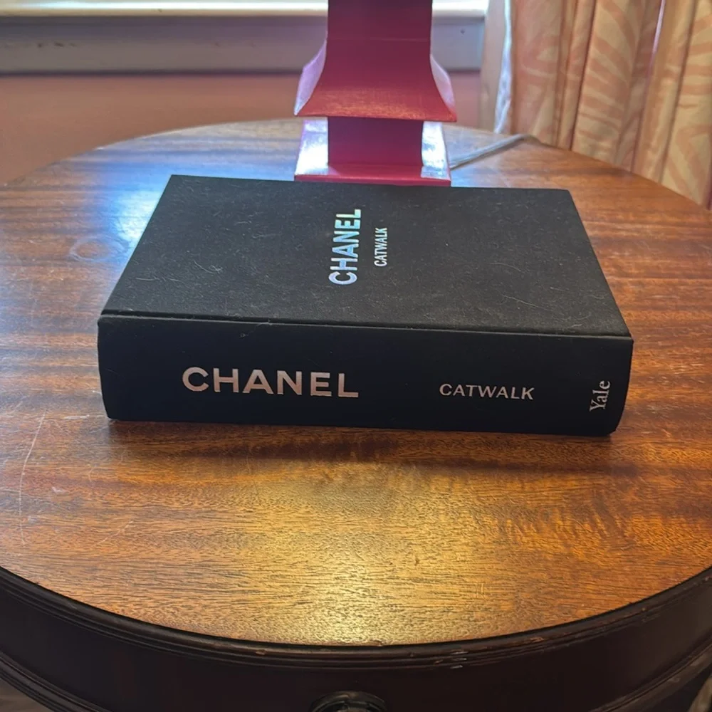 CHANEL Black & White 'Catwalk' Hardcover Coffee Table Book